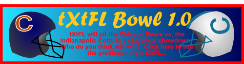 tXtFL Bowl I Banner