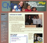 Snapshot of CMDA website